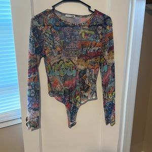 Street design bodysuit